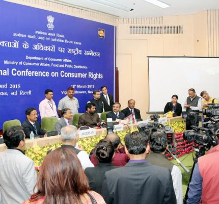 National Conference on Consumer Rights held on 18th March, 2015 at Vigyan Bhawan, New Delhi	