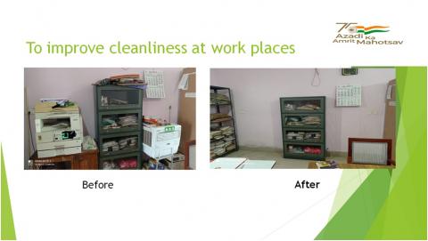 To improve cleanliness at work places