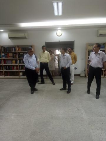 एएस & एफए और जेएस (सीए) ने एनसीएच, आईआईपीए नई दिल्ली का दौरा किया।
