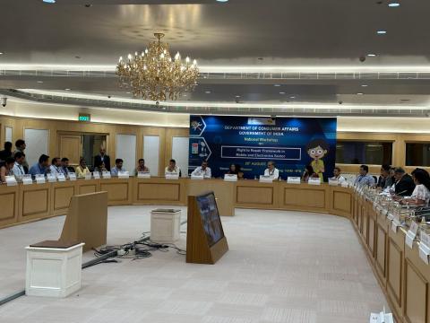 National Workshop on the Right to Repair Framework in Mobile and Electronics Sectors on August 29, 2024, at Vigyan Bhawan, New Delhi